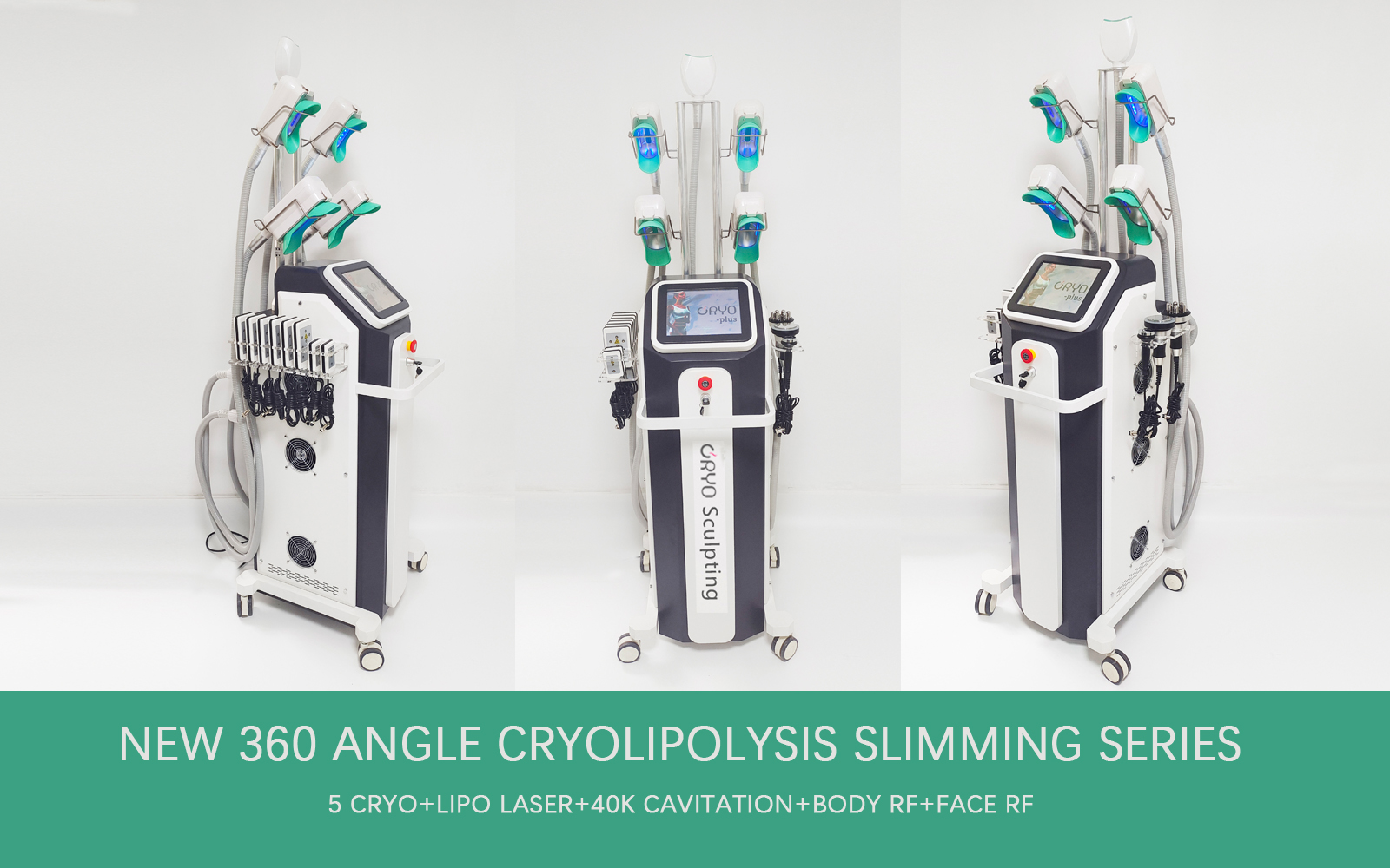 Криолиполиз 360 cryo 5 в 1, 5 Крио-ручек,кавитационный вакуумный аппарат для липосакции, потеря жира (图2) Криолиполиз 360 cryo 5 в 1, 5 Крио-ручек,кавитационный вакуумный аппарат для липосакции, потеря жира (图2)