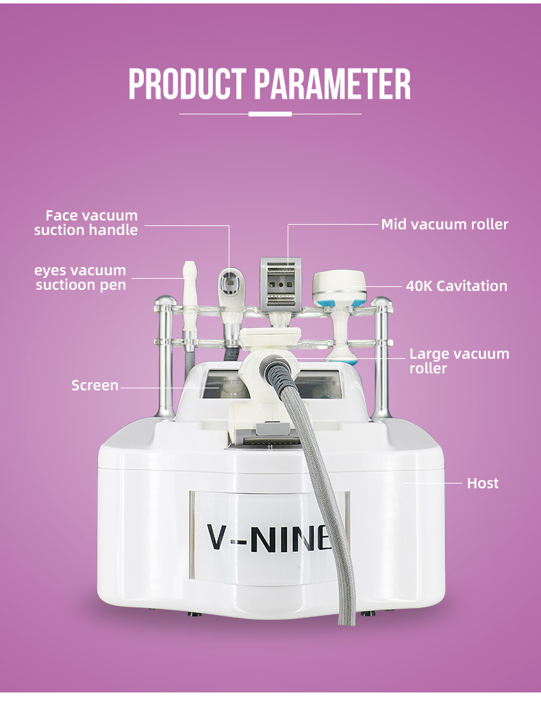 V-nine 40k ультразвуковая кавитационная система вакуумная RF роликовая машина(图5) V-nine 40k ультразвуковая кавитационная система вакуумная RF роликовая машина(图5)